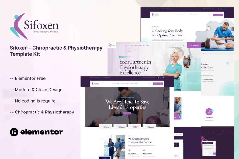 Chiropractic & Physiotherapy Template