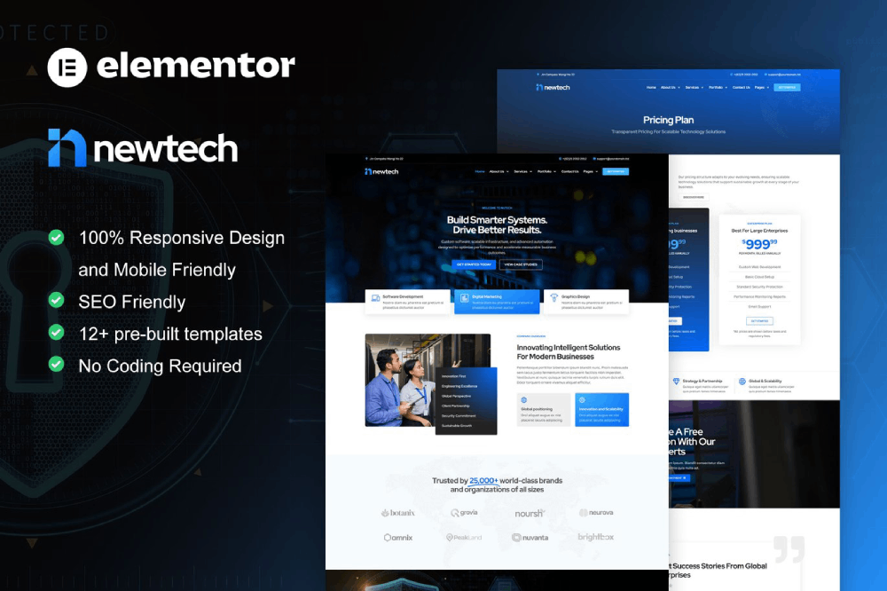 IT Services Company Elementor Pro Template