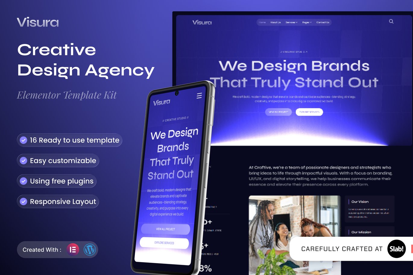 Creative Design Agency Elementor Template