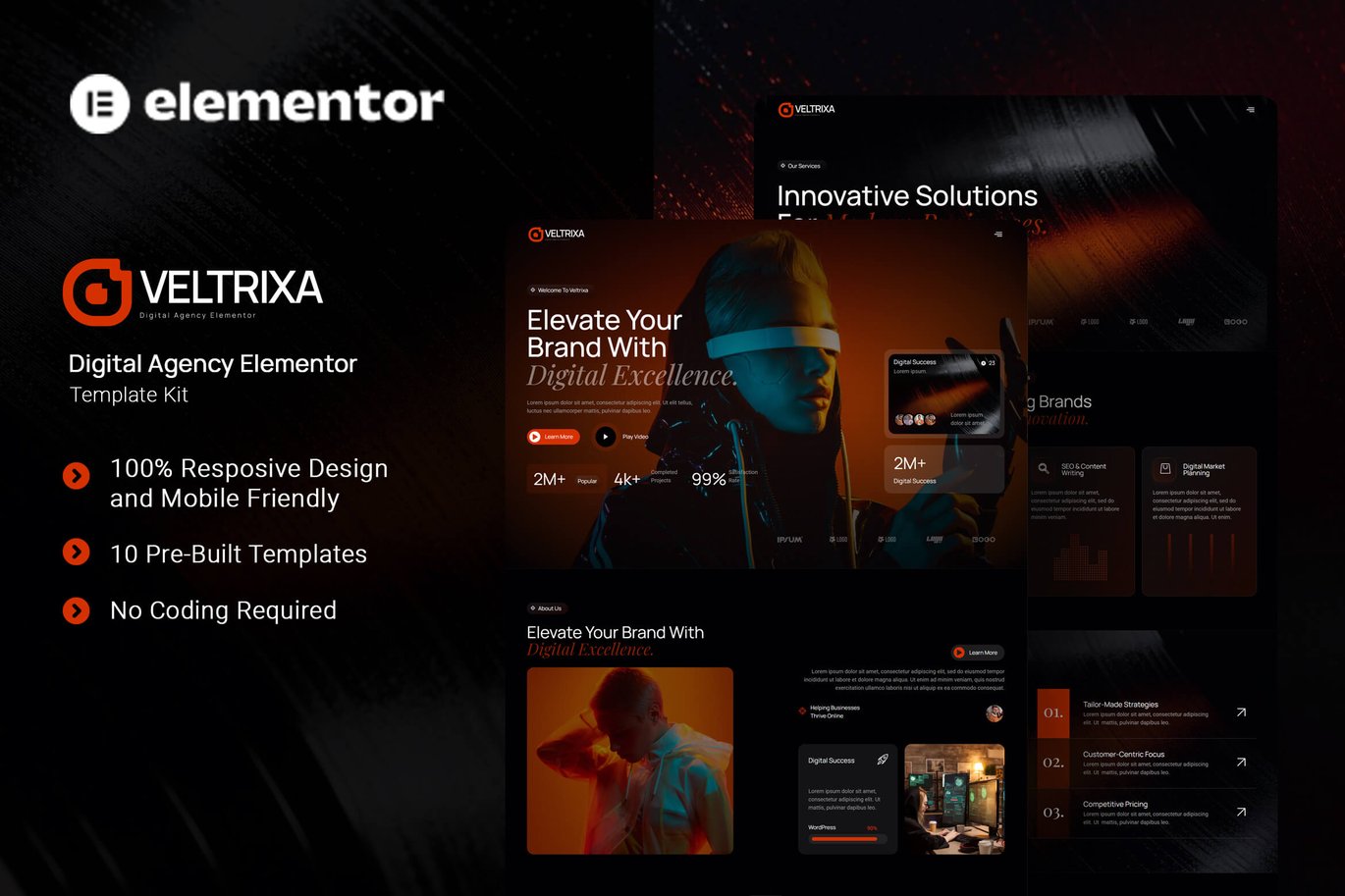 Digital Agency Elementor Template