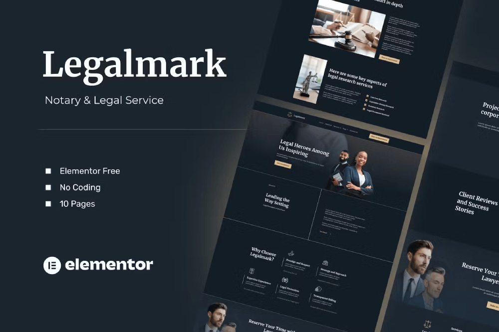 Notary & Legal Service Template